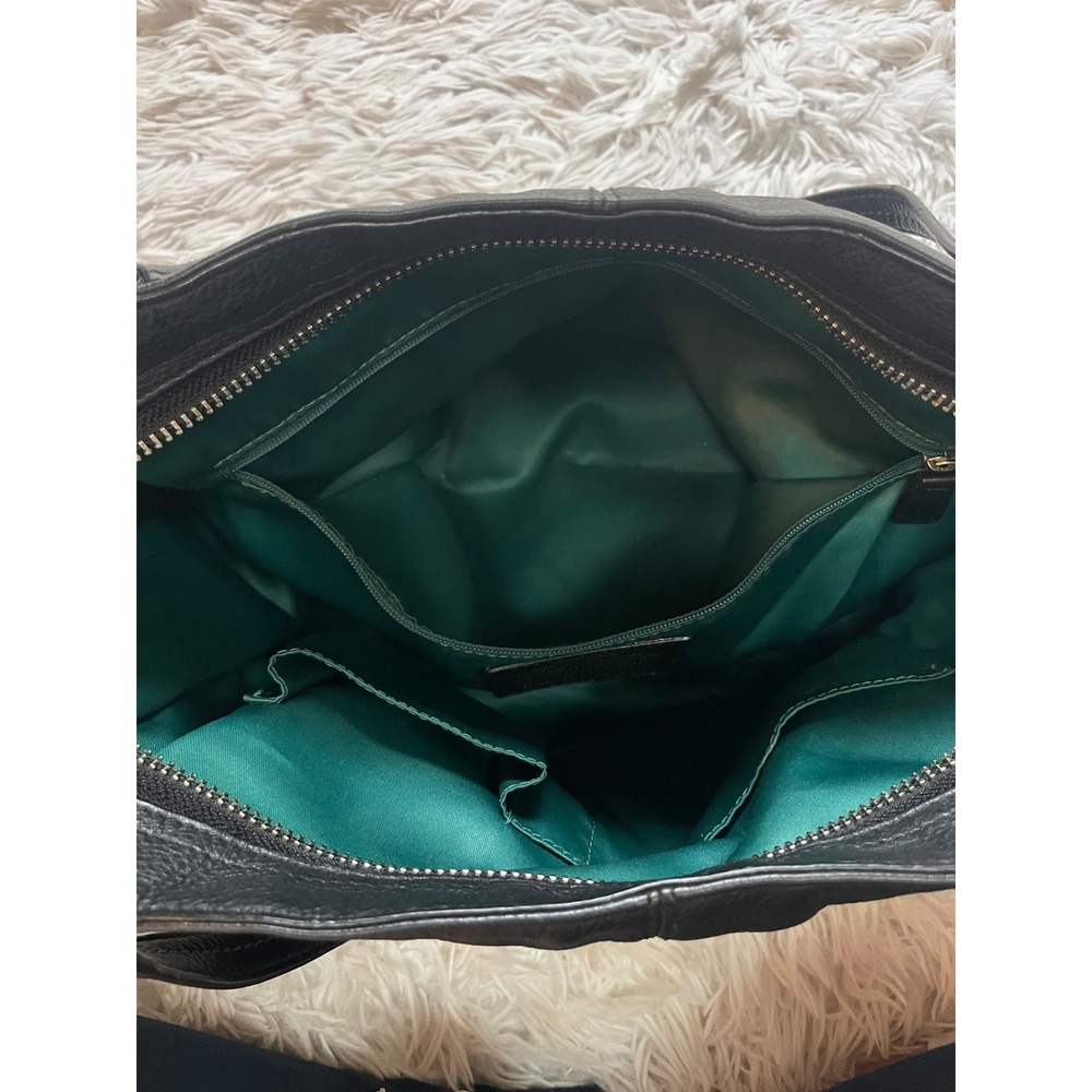 Coach Park Carrie Pebbled Leather Tote Bag - Picture 9 of 15